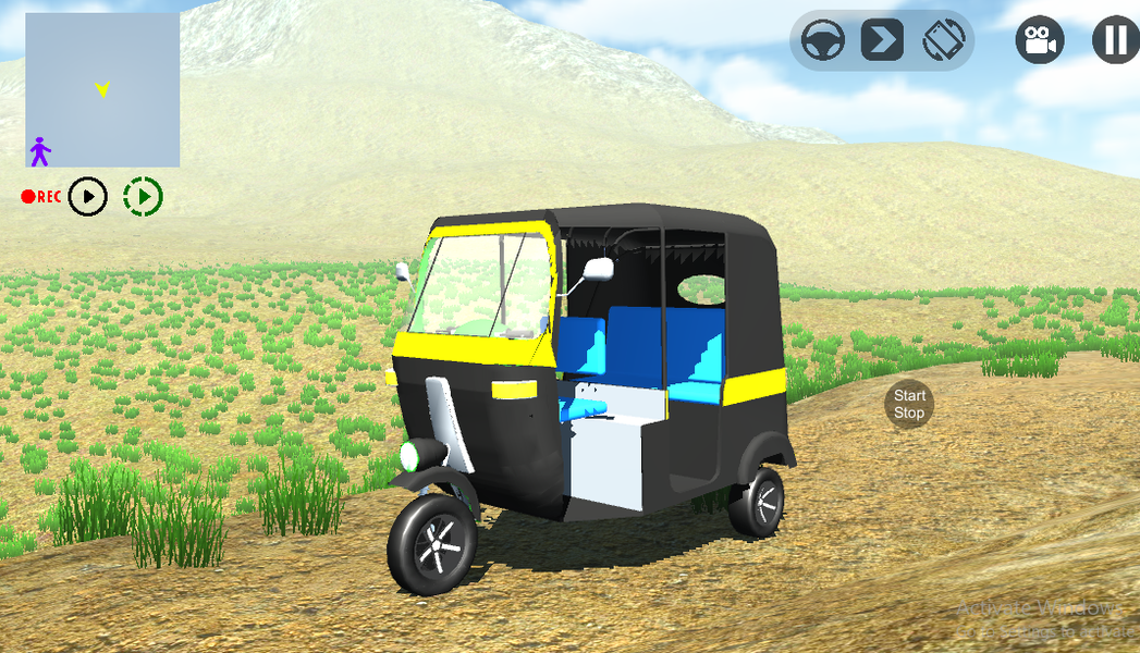 Indian Auto Rickshaw Game - عکس بازی موبایلی اندروید