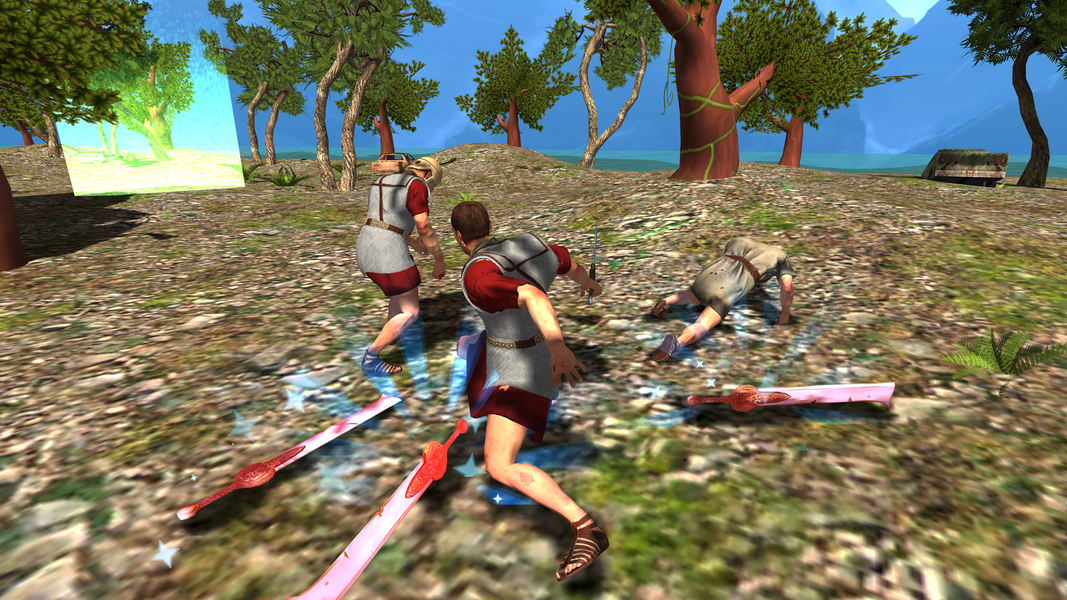 Gladiator Sword Fighting - Gameplay image of android game