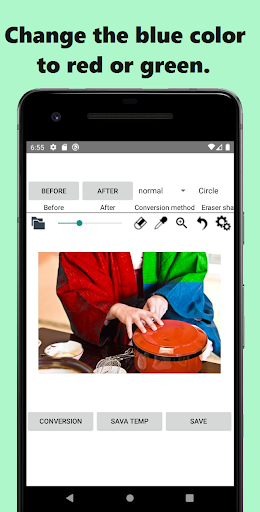 Colors Converter - عکس برنامه موبایلی اندروید
