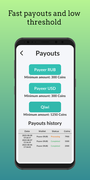 AdsCoin - Easy Mobile Earnings - Image screenshot of android app