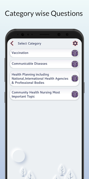 Community Health Nursing - Image screenshot of android app