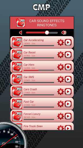Car Sound Effects Ringtones - Image screenshot of android app