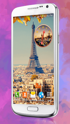 Paris Clock Widget - عکس برنامه موبایلی اندروید