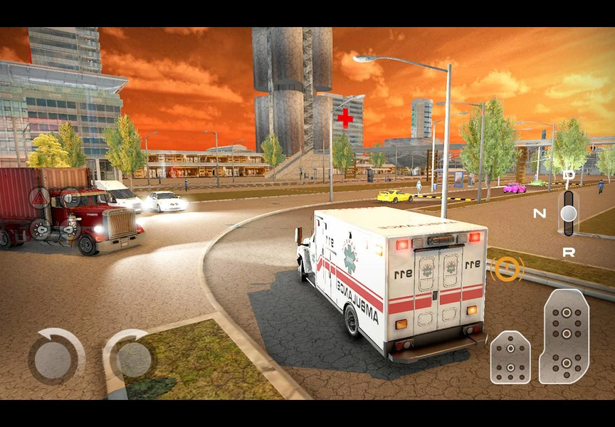 Ambulance Simulator 2020 Big T - عکس بازی موبایلی اندروید
