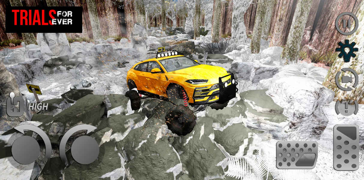 Trials 4x4 SUV Forever Winter - عکس بازی موبایلی اندروید