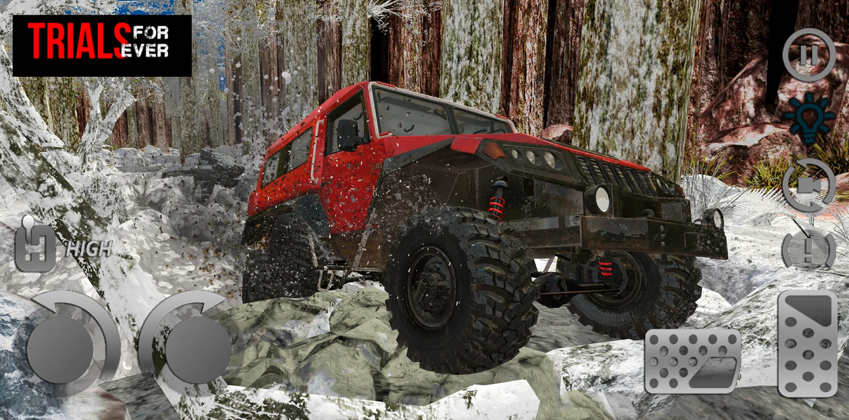 Trials 4x4 SUV Forever Winter - عکس بازی موبایلی اندروید