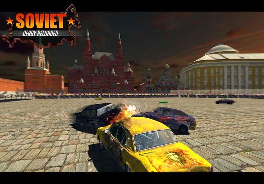 Soviet Car Crash Derby Racing - عکس بازی موبایلی اندروید