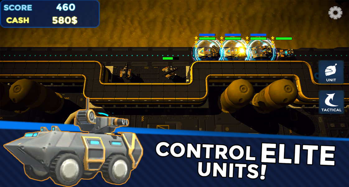 Last Convoy - Tower Offense - Gameplay image of android game