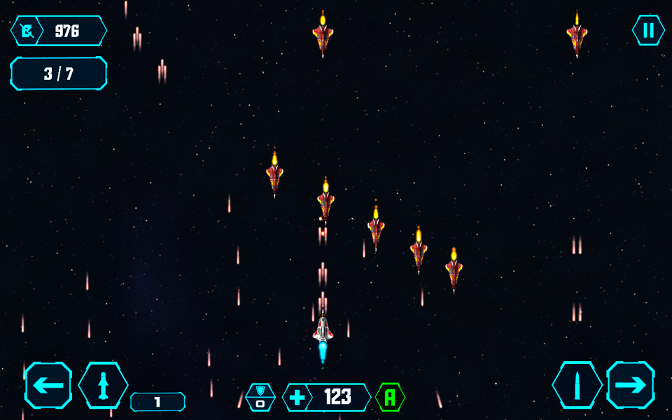 Space Combat: Colonial Uprisin - Gameplay image of android game