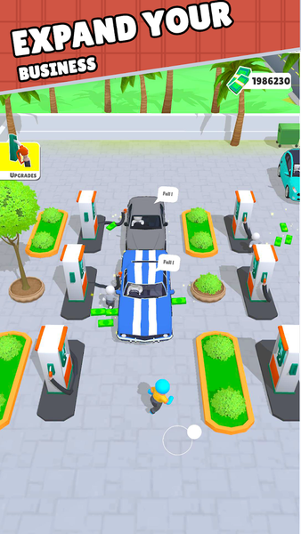 Gas Station Tycoon - Gameplay image of android game