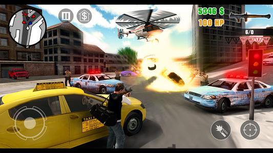 Clash of Crime Mad San Andreas - Gameplay image of android game