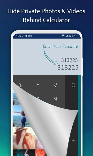 Calculator Lock - Hide Photos - Image screenshot of android app