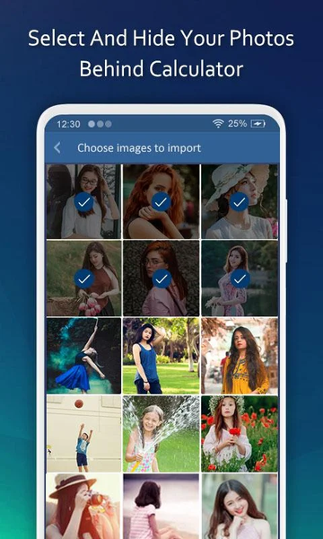 Calculator Lock - Hide Photos - عکس برنامه موبایلی اندروید
