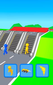 Shape Transform Race - Gameplay image of android game
