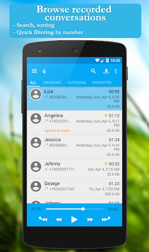 CallRec CRM: Customers, tasks - Image screenshot of android app