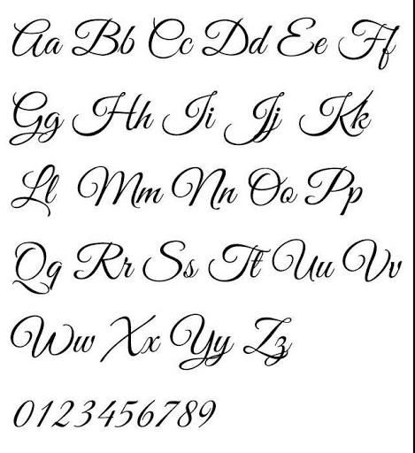 Calligraphy Lettering Arts - Image screenshot of android app