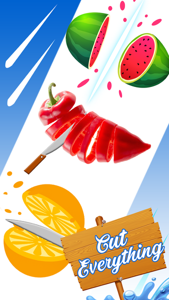 Fruit Slice Chop 3D: Ninja Cut - Gameplay image of android game