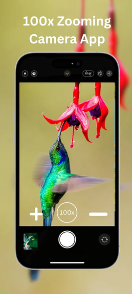 ۱۰۰x Zoom Camera - عکس برنامه موبایلی اندروید