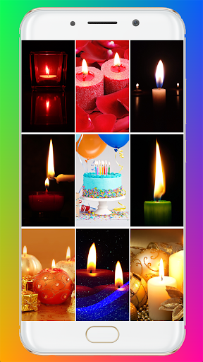 Candle Wallpaper HD - Image screenshot of android app