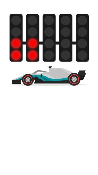 Race Start Test Formula Reflex - عکس بازی موبایلی اندروید