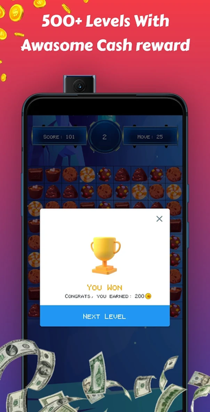 Candy Cash : Earn Money - Gameplay image of android game