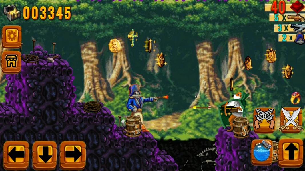 Captain Claw - عکس بازی موبایلی اندروید