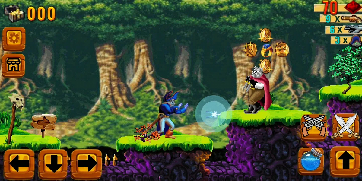 Captain Claw - عکس بازی موبایلی اندروید