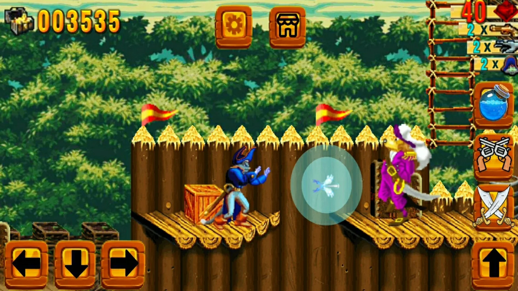 Captain Claw - عکس بازی موبایلی اندروید