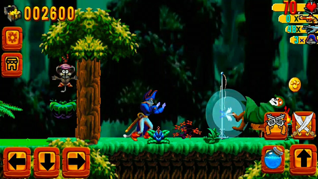 Captain Claw - عکس بازی موبایلی اندروید