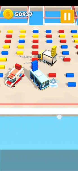 Bridge Car Race - Gameplay image of android game