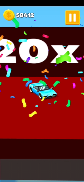 Bridge Car Race - Gameplay image of android game