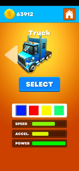 Bridge Car Race - Gameplay image of android game