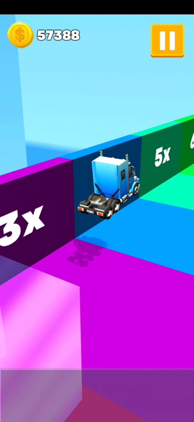 Bridge Car Race - Gameplay image of android game