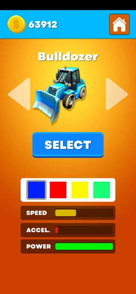 Bridge Car Race - Gameplay image of android game