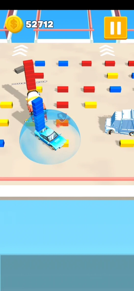 Bridge Car Race - Gameplay image of android game
