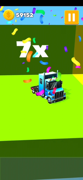 Bridge Car Race - Gameplay image of android game