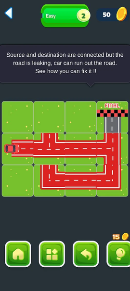 Car Connected - Gameplay image of android game