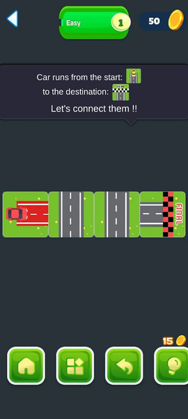 Car Connected - Gameplay image of android game