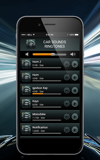 Car Sounds Ringtones - عکس برنامه موبایلی اندروید