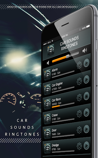 Car Sounds Ringtones - عکس برنامه موبایلی اندروید