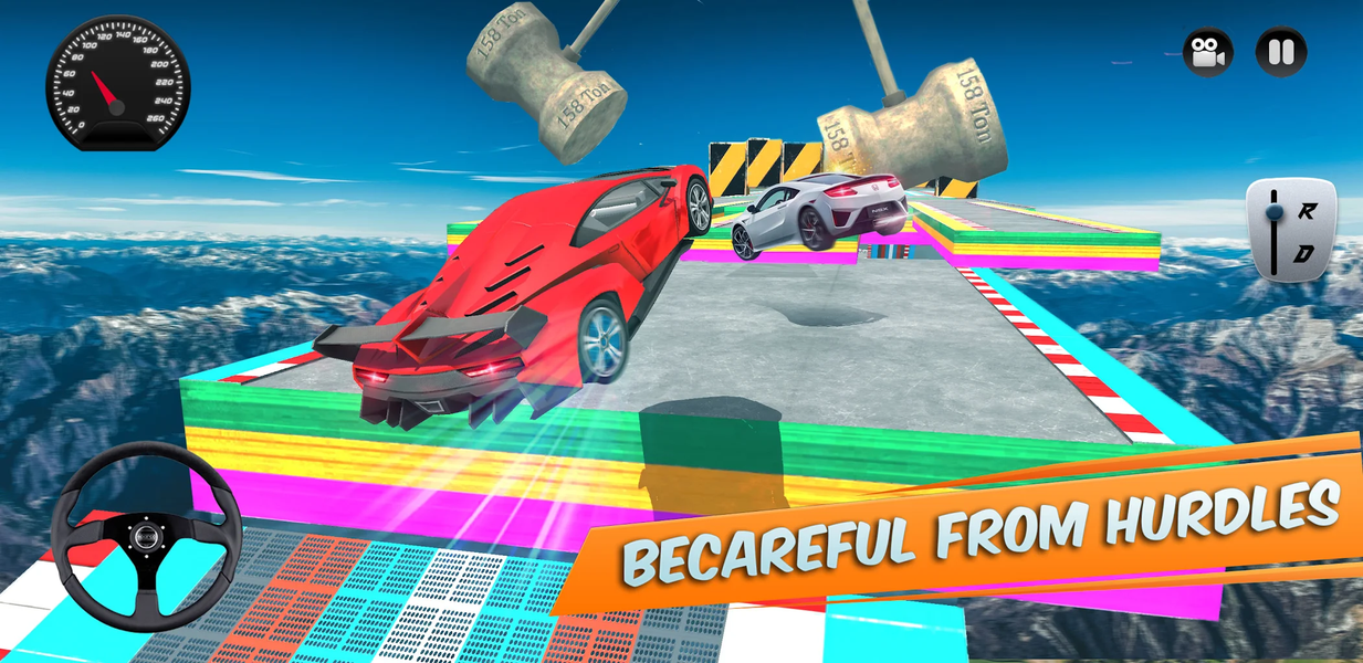 Ramp Car Stunts 3D: Multi Ramp - عکس بازی موبایلی اندروید
