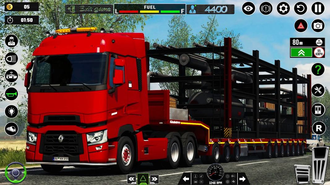 US Car Transport Simulator 3D - Gameplay image of android game