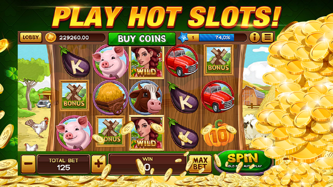 Casino Slot Games: Vegas 777 - عکس بازی موبایلی اندروید