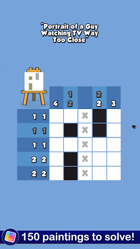 Paint It Back: Color Puzzles, Nonograms, Griddlers - Gameplay image of android game