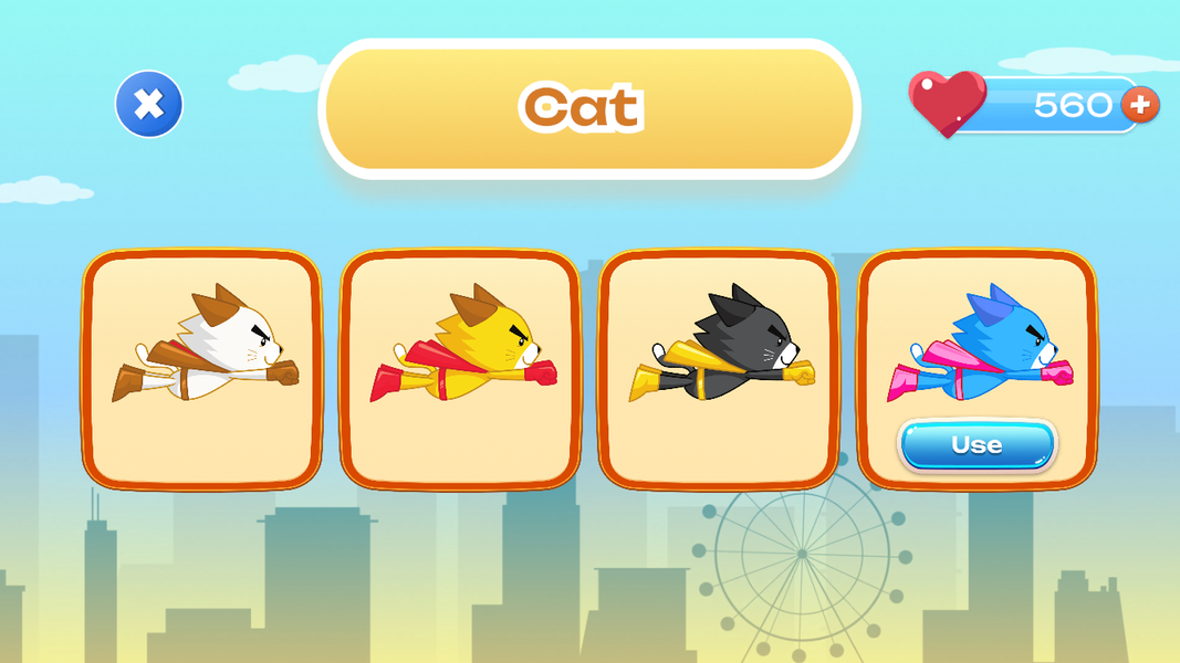 Super Cat - Gameplay image of android game