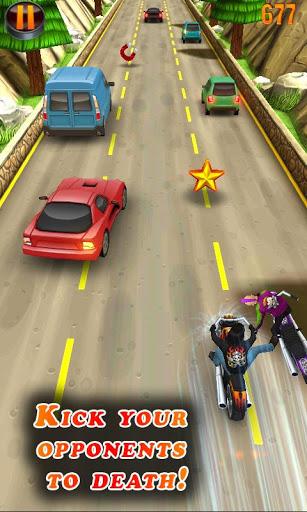 Deadly Moto Racing - Gameplay image of android game