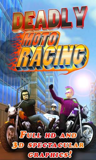Deadly Moto Racing - Gameplay image of android game