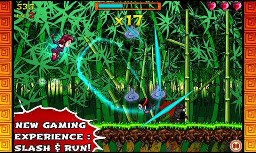 Ninja Slash! Runner - Gameplay image of android game