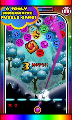 Rainbow Trail - Bubble Shoot - Gameplay image of android game