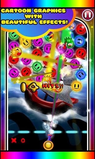 Rainbow Trail - Bubble Shoot - Gameplay image of android game